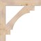 Ekena Millwork Merced Block Smooth Bracket, Douglas Fir, 5 1/2"W x 42"D x 42"H BKT06X42X42MRC05SDF - alternate 3